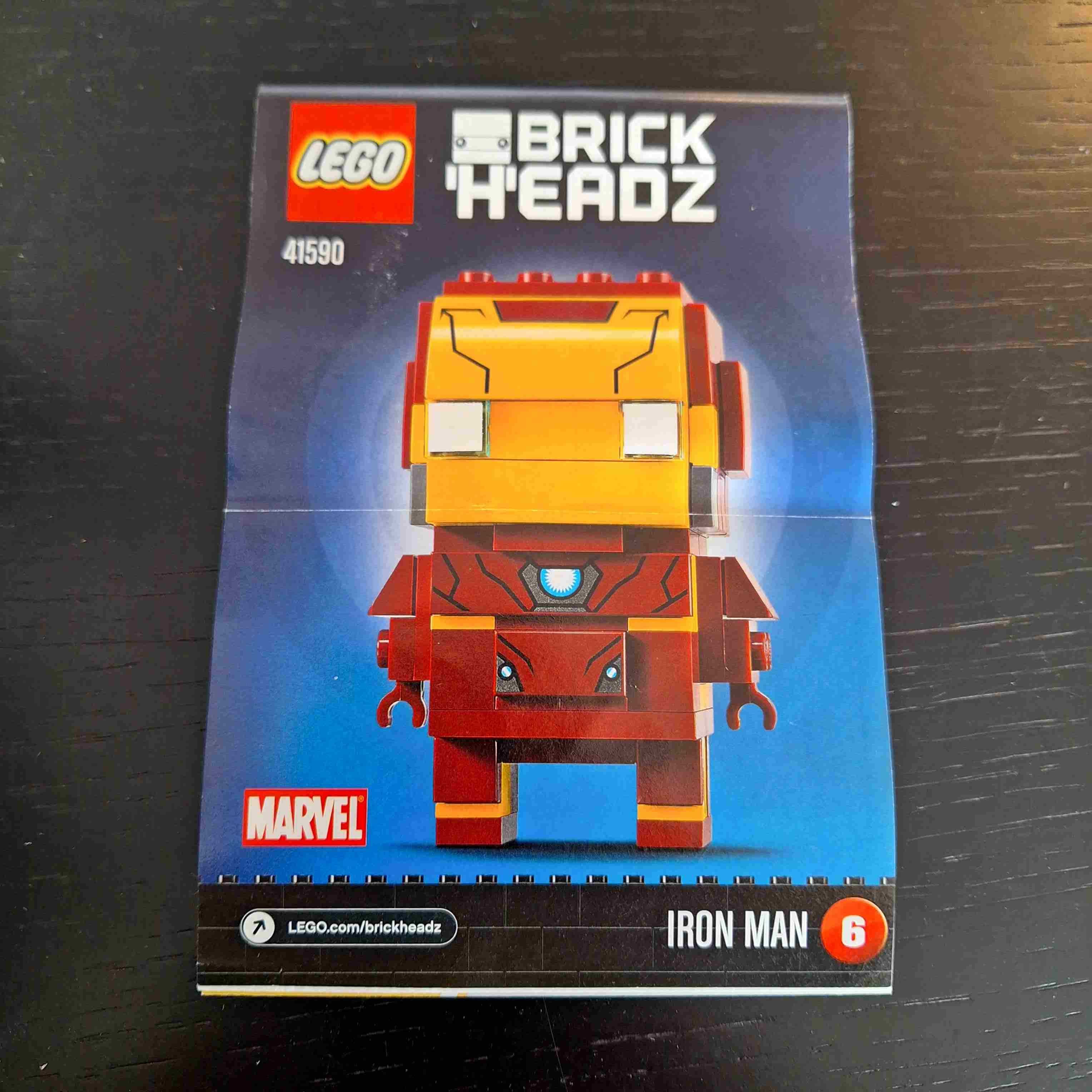 LEGO - Iron Man - BrickHeadz - 41590