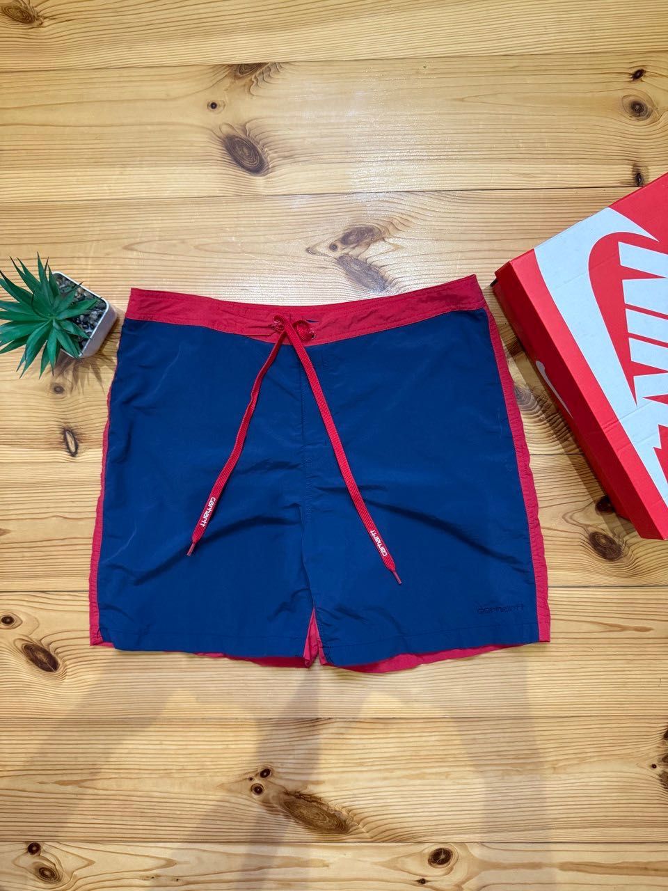 Carhartt WIP nylon shorts оригінальні нейлон шорти карахрт streetwear