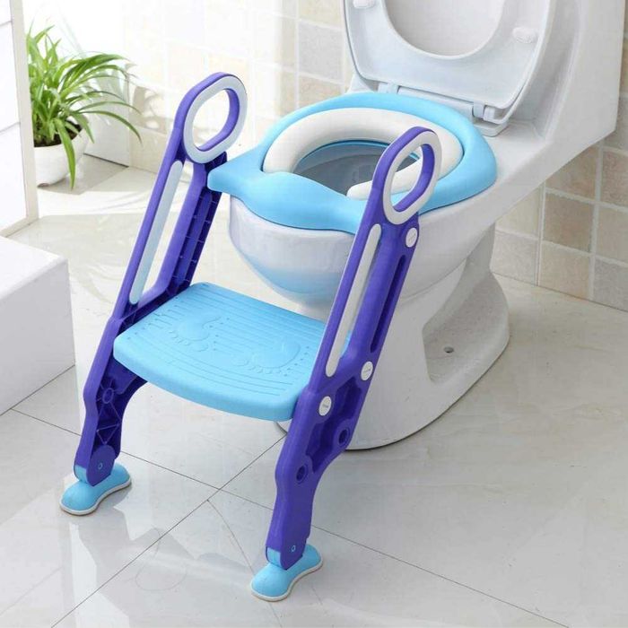 Deska klozetowa  z drabiną dla dzieci