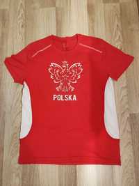 Nowa koszulka z napisem Polska, rozmiar M