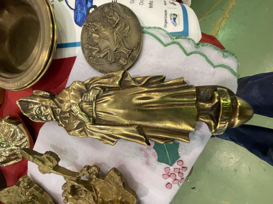 Batente de porta em latao pesado