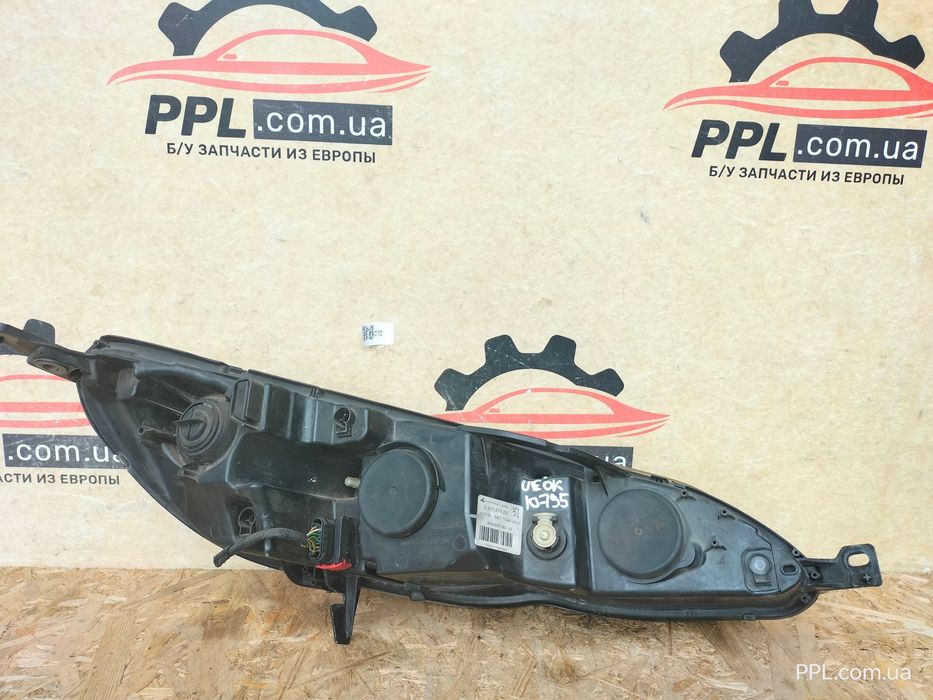 Peugeot 407 2004-2011 фара передняя левая 9660236180