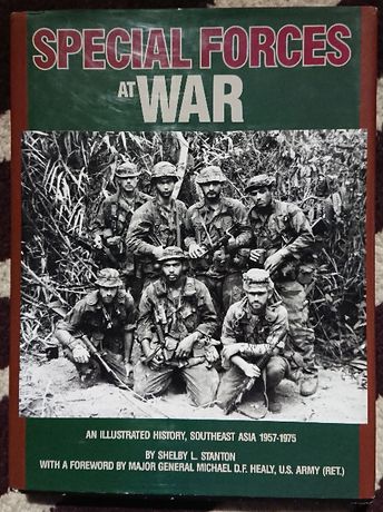 Special Forces at War, S. Stanton Pierwsze Wydanie Wietnam
