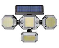 Вуличний LED-світильник на сонячній батареї із 2 датчиками руху