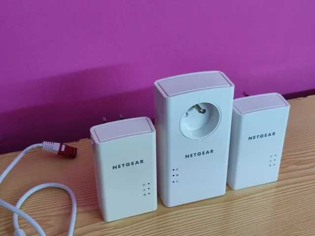Kit AV2000 + 2x AV1000 Netgear powerline CPL