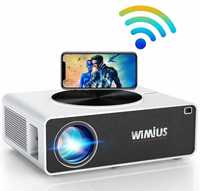 Projector led 7800 lumens + WiFi incorporado / NATIVA 1080P / Imagem a