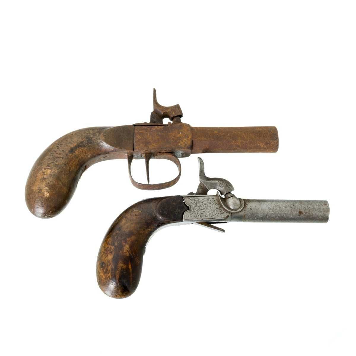Pistolas Antigas de Viagem