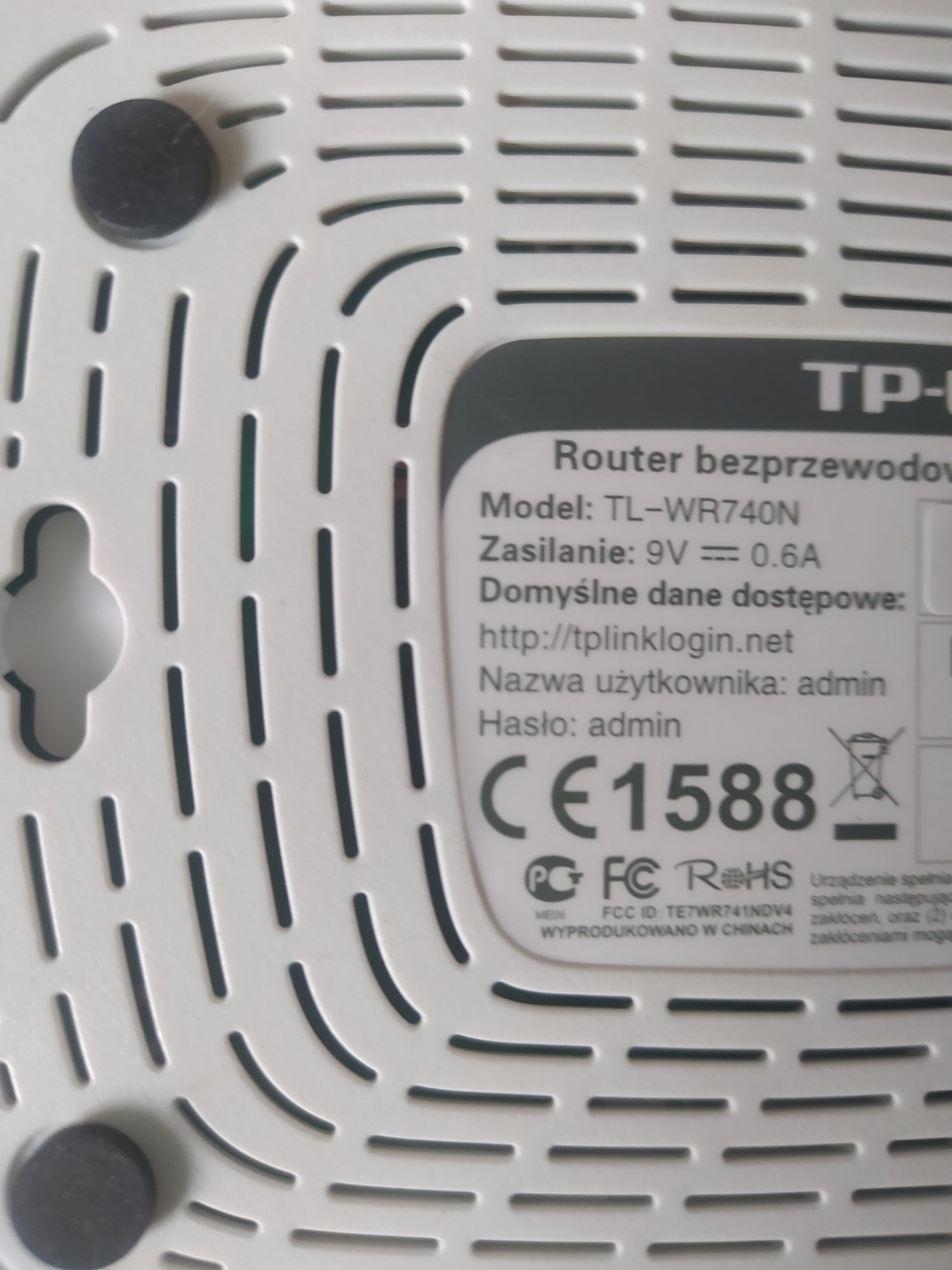 Router bezprzewodowy TL-WR740N