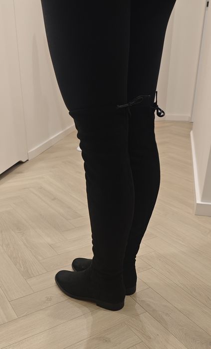 Kozaki za kolano RYŁKO, rozmiar 37