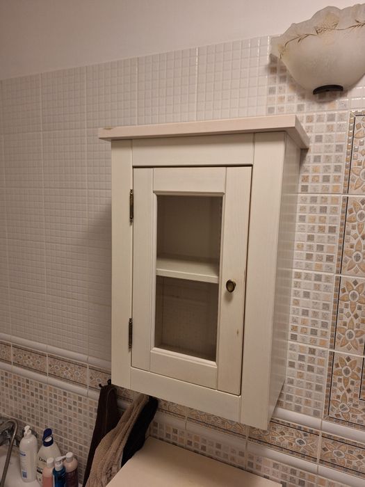 Meble łazienkowe białe