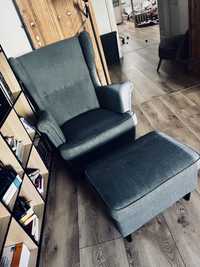 Fotel z podnóżkiem z IKEA - Wrocław