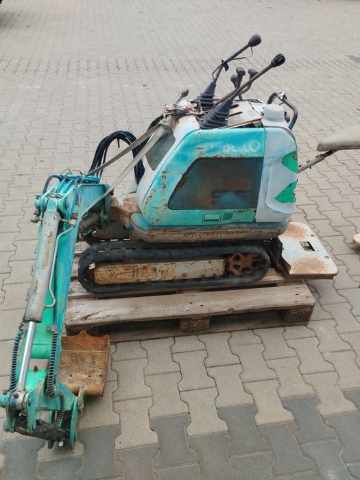 Minikoparka mikrokoparke kobelco SS1