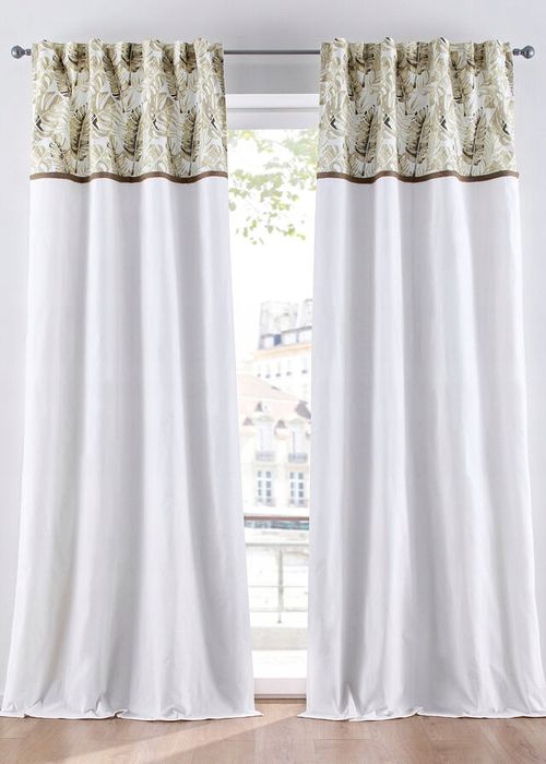 B.P.C zasłona z bawełny organicznej 110x225