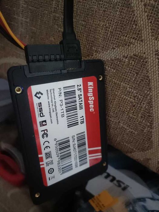 SSD диск KingSpec 1TB SATAIII 2.5