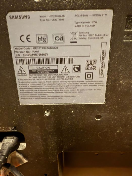 Tv Samsung UE32T4002AK