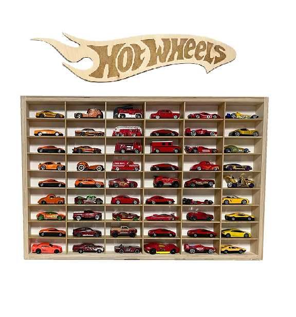 PÓŁKA PIONOWA  na resoraki hot wheels regał organizer na zabawki