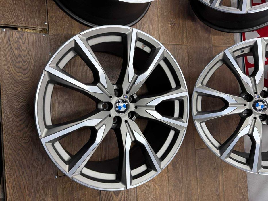 Оригінальні різноширокі диски 22 5.112 BMW 755 стиль X7 G07! G-Felgen