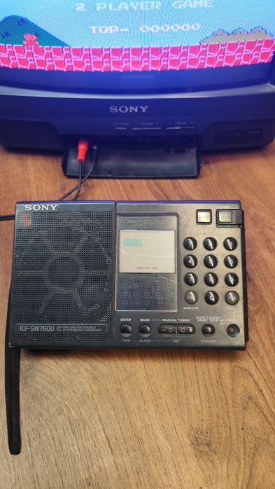 radio globalne SONY ICF-SW7600 retro vintage na części