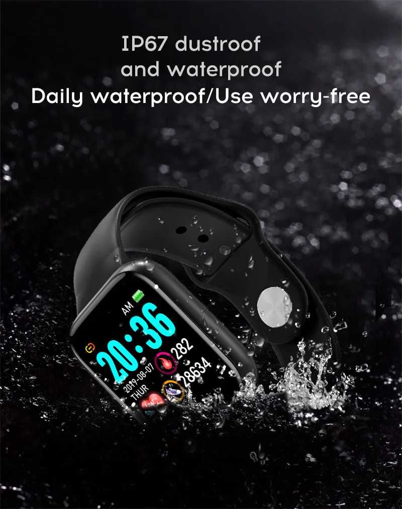 Smartwatch wodoodporny IP67