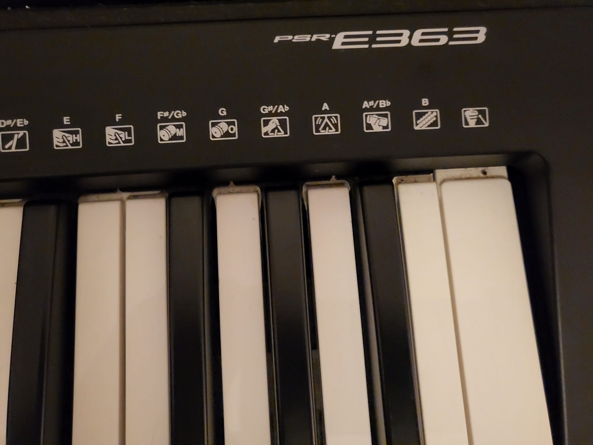 Kayboard Yamaha PSR E363