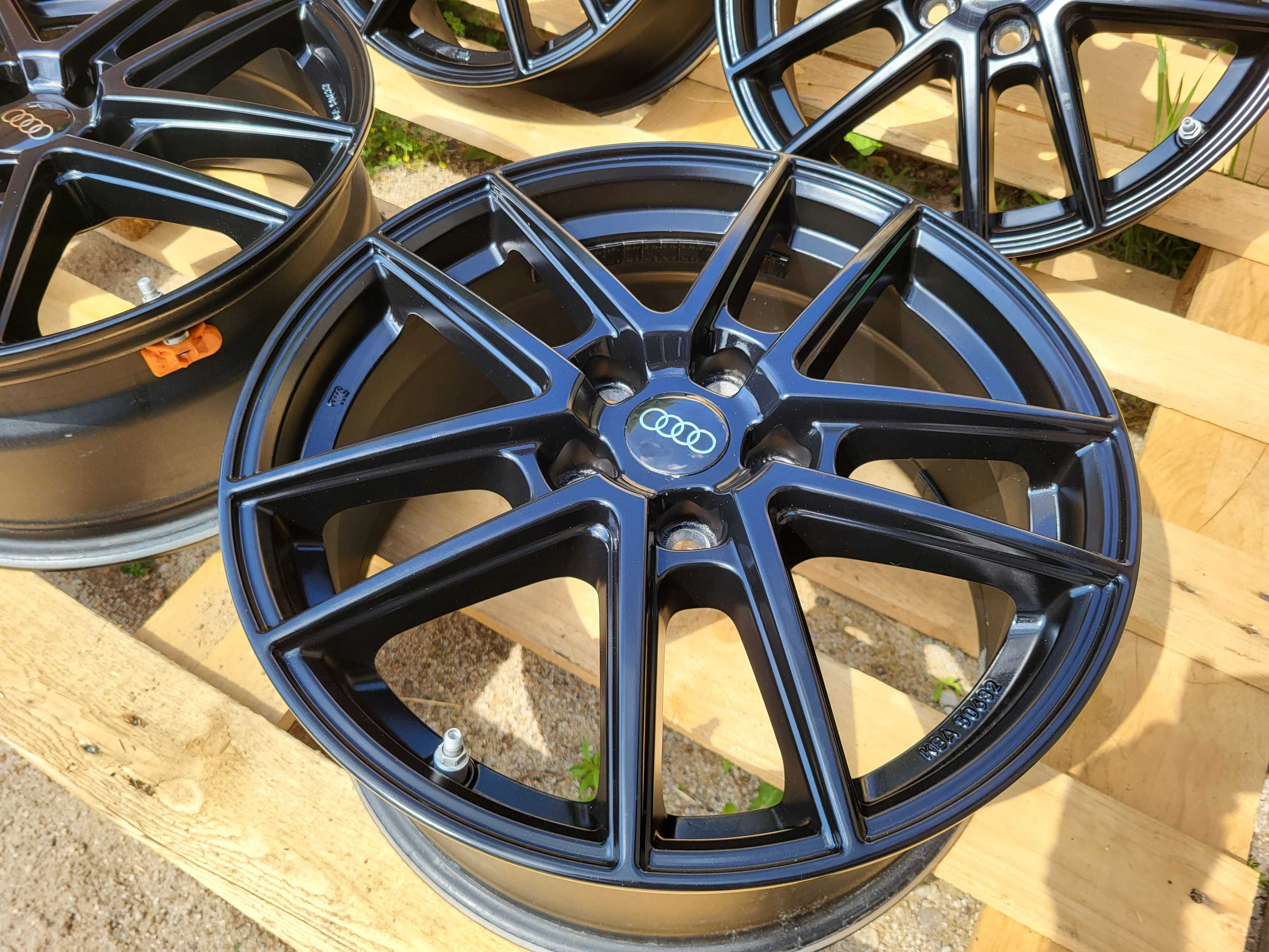 [971] Felgi aluminiowe 17 cali AUDI 17" 5x112 et52 +czujniki! A3 A4 A6
