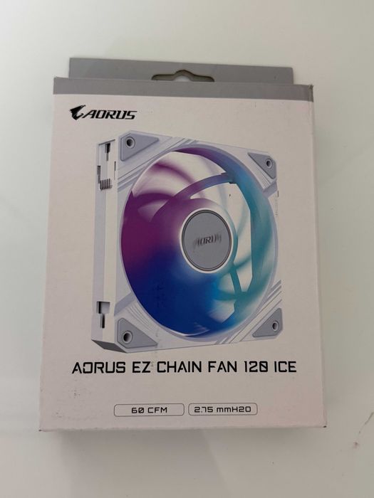 Вентилятори Gigabyte Aorus EZ Chain Fan 120 Ice 4 штуки