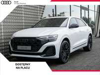 Audi Q8 Od ręki / Pneumatyka / Tylna oś skrętna / Bang&Olufsen / Head-up