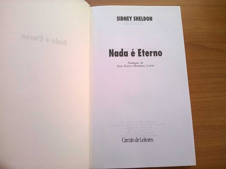 Nada é Eterno - Sidney Sheldon