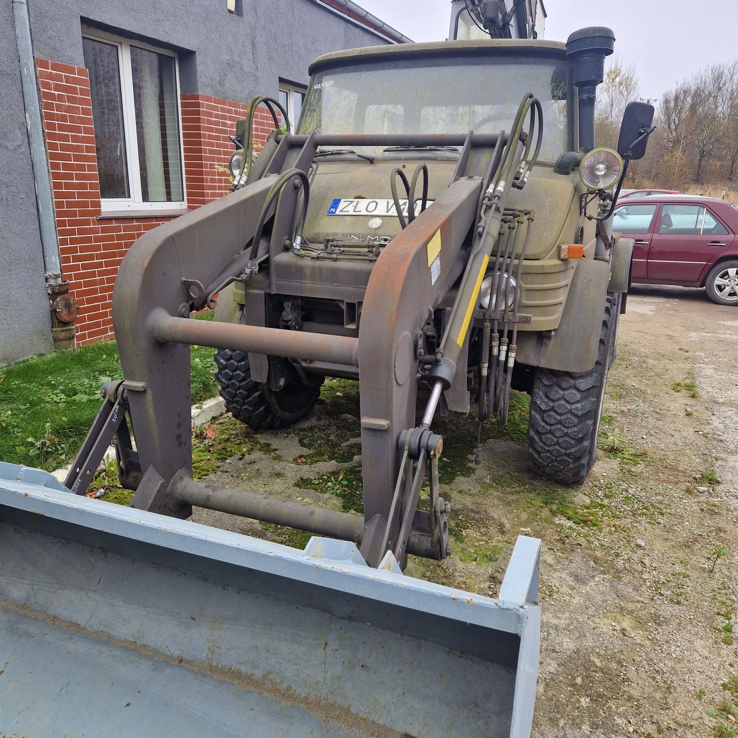 Sprzedam lub zamienię Unimog Koparka Tur Ładowacz