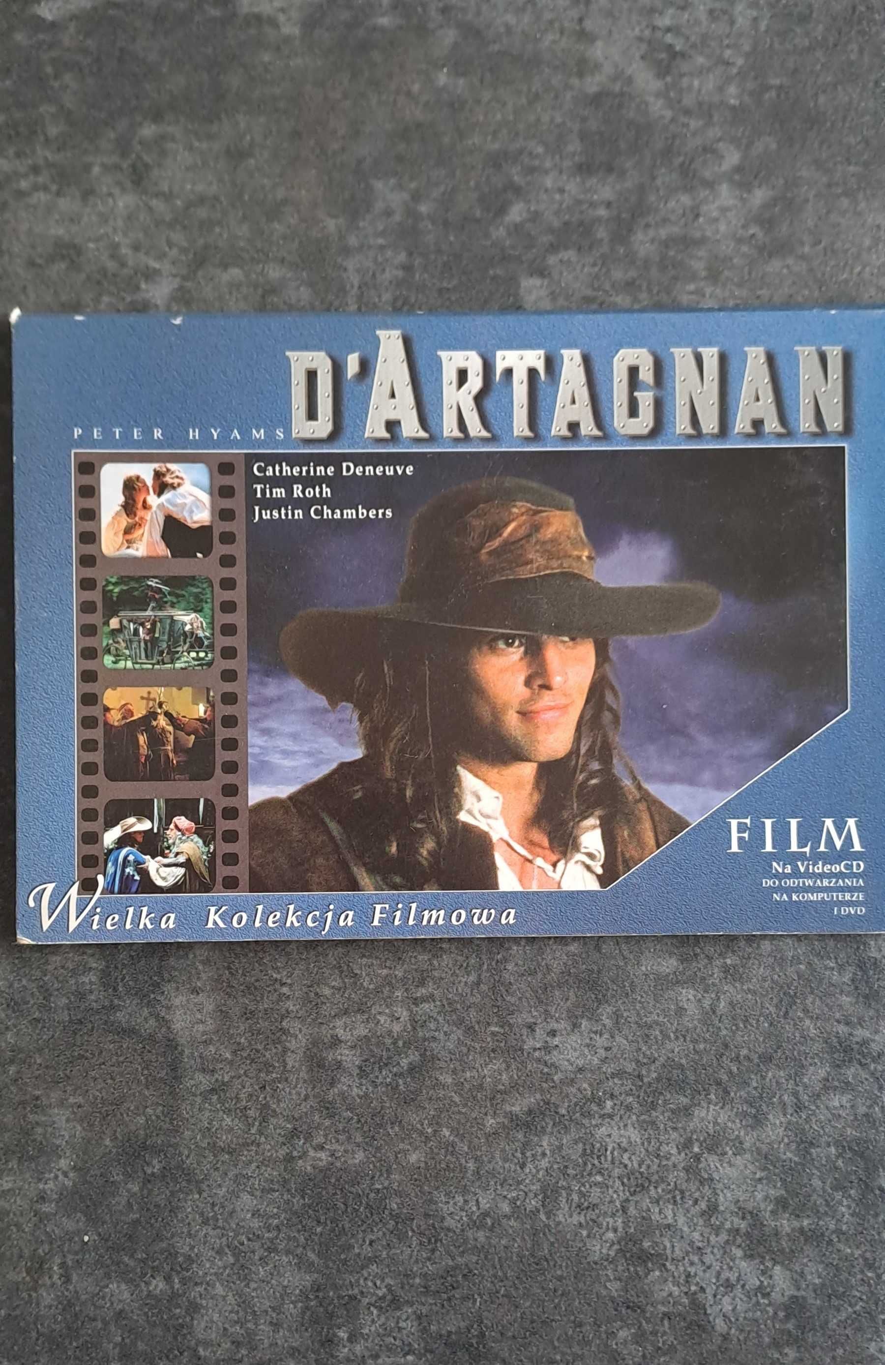 Lektury szkolne: Zemsta, D'artagnan - płyty DVD PL