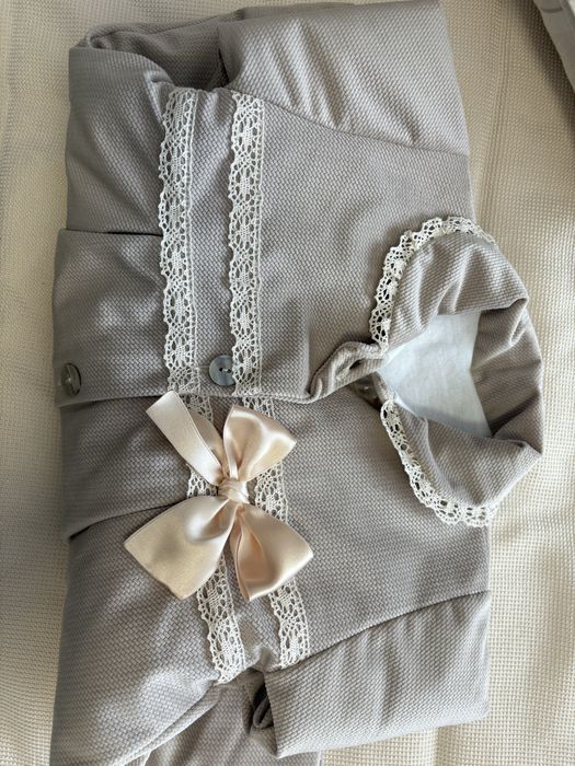 Conjunto de casacos meniba 6/9