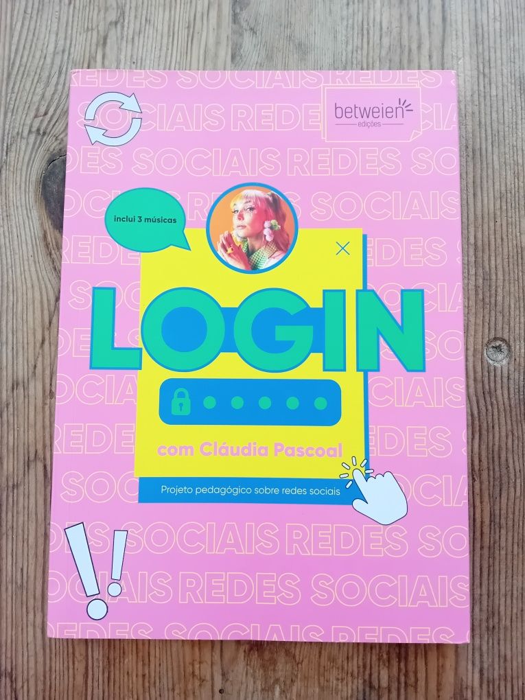 Livro " Login " de Cláudia Pascoal