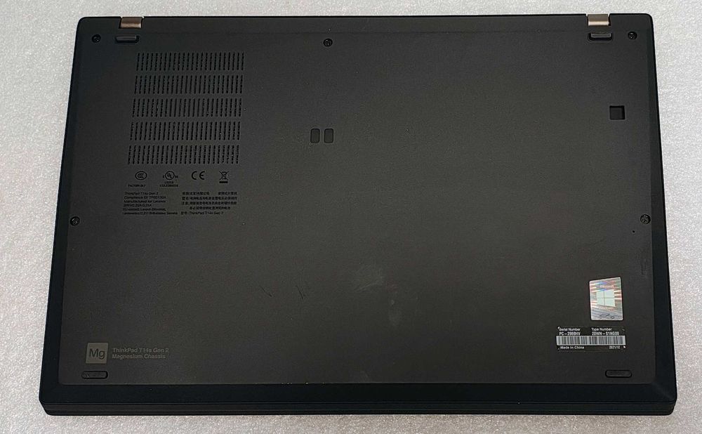 Lenovo T14s gen.2 Intel Core i7 Ram 32 GB SSD 256 GB Windows 11 Dotyk