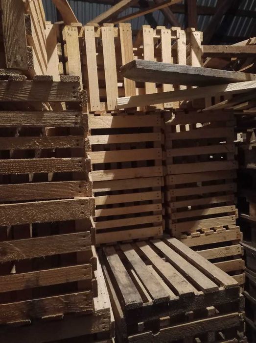 Paczki skrzynki jedynki na jabłka