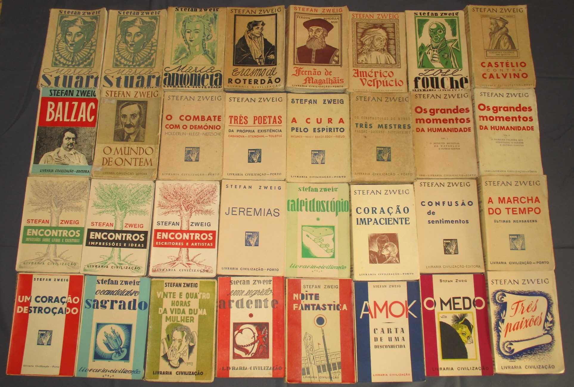 Livros Stefan Zweig Civilização Romance Biografia Reflexão