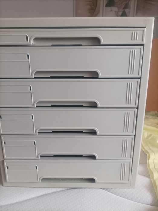 Módulo organizador de 6 gavetas novo