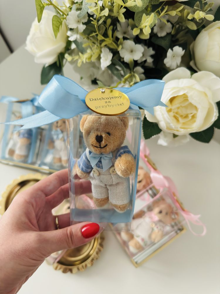 Podziękowania dla gości ślub chrzest urodziny roczek baby shower