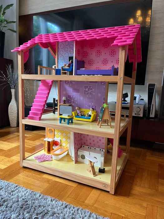 Drewniany domek dla lalek KidKraft – duży, solidny, pełen uroku!