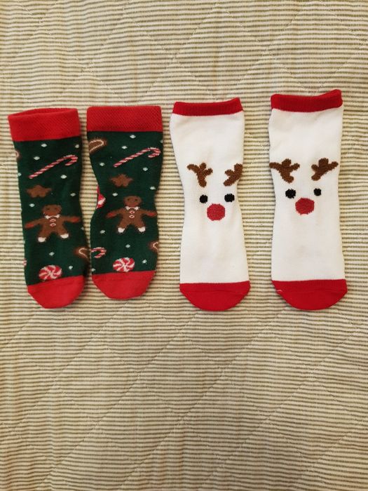 Skarpetki świąteczne roz.9/12 miesięcy/ Pepco