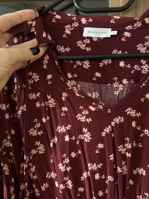 Сукня мілі з комірцем