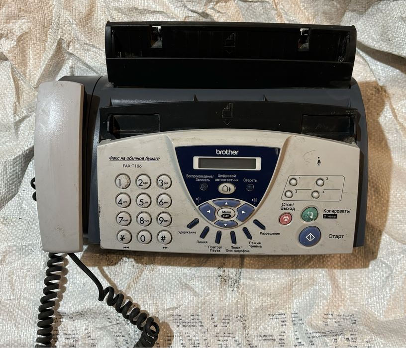 Телефон факс Brother Fax-T106