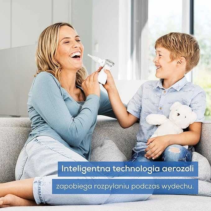 Nebulizator beurer IH57 siateczkowy akumulatorowy dla dzieci 689