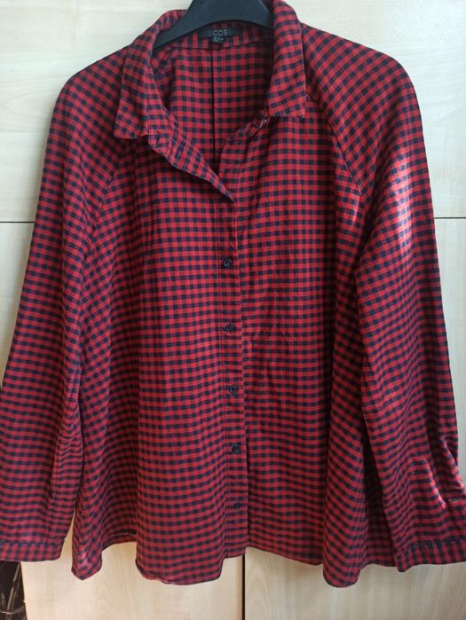 Koszula w kratę COS Bawełna M