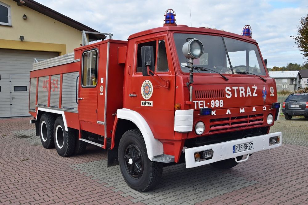 Wóz Strażacki Straż pożarna Kamaz 5320 ! Przebieg 3tys km Zamiana !