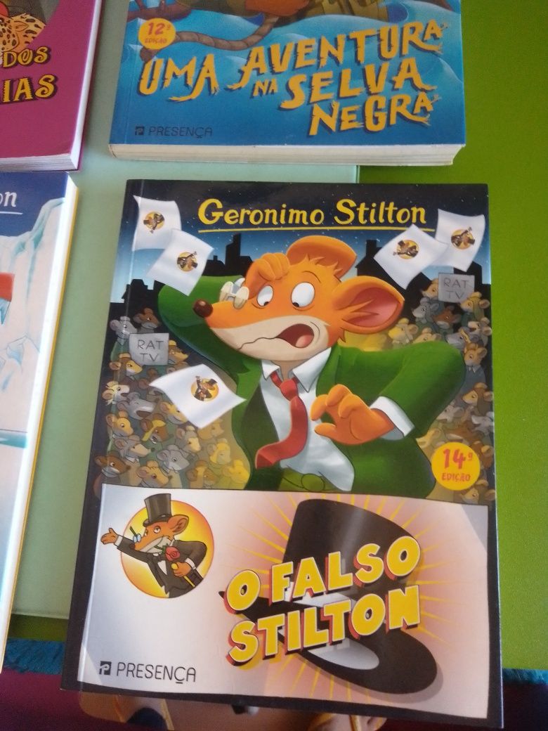 Livros Gerónimo Stilton