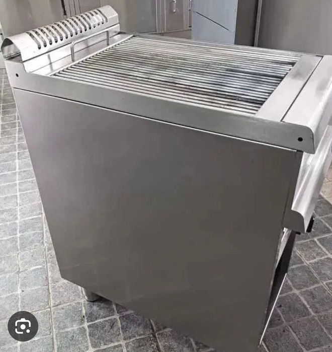 Grelhador a gás sem fumos