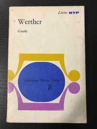 Livro  "Werther" de Goethe