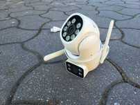 KAMERA OBROTOWA 360 Full HD biała zewnętrzna