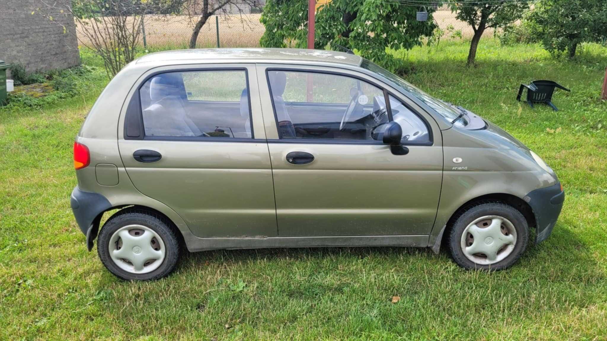 Daewoo Matiz 2002 rok, 136256km przebiegu.