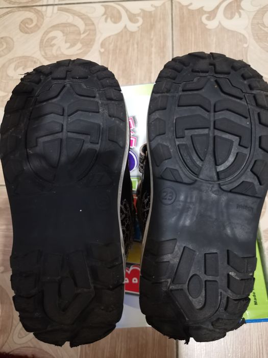 Bebetom, зимові черевики, лепардові, 23 розмір, в відмінному стані